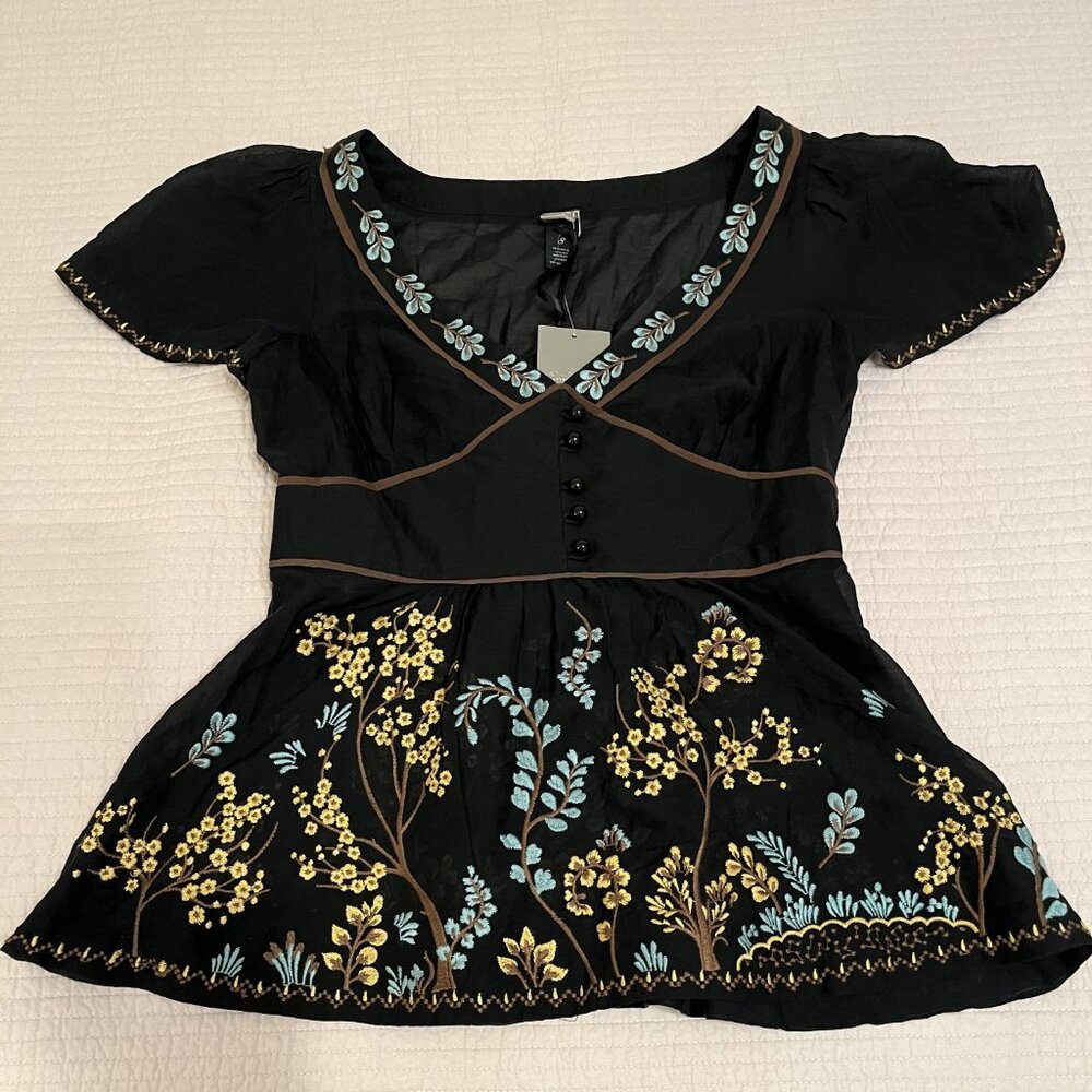 Lithe Anthropologie top - Picture 8 of 13